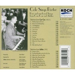Cole Sings Porter: Rare and Unreleased Songs from Can-Can and Jubilee Soundtrack (Cole Porter, Cole Porter) - CD Trasero