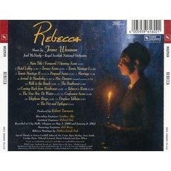 Rebecca Soundtrack (Franz Waxman) - CD Trasero