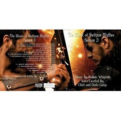 The Music of Shotgun Mythos - Season 2 Soundtrack (Robbie Whiplash) - CD Trasero