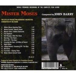 Mister Moses Soundtrack (John Barry) - CD Trasero