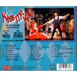 Kiss Me Kate Soundtrack (Cole Porter, Cole Porter) - CD Trasero