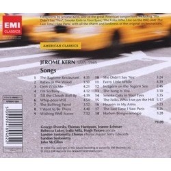 Jerome Kern: The Jerome Kern Treasury Soundtrack (Various Artists, Jerome Kern) - CD Trasero