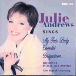 Julie Andrews Sings My Fair Lady - Camelot - Brigadoon Soundtrack (Julie Andrews, Various Artists) - Cartula