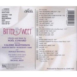 Bitter Sweet - First Complete Recording Soundtrack (Various Artists, Noel Coward, Noel Coward) - Cartula