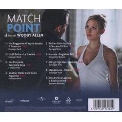 Match Point Soundtrack (Various Artists) - CD Trasero