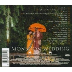 Monsoon Wedding Soundtrack (Various Artists, Mychael Danna) - CD Trasero
