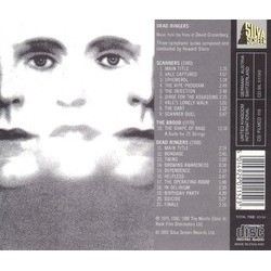 Dead Ringers - Music from the Films of David Cronenberg Soundtrack (Howard Shore) - CD Trasero