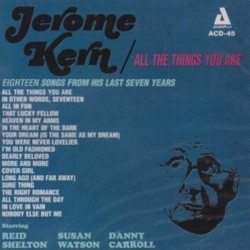 All the Things You Are: The Music of Jerome Kern Soundtrack (Various Artists, Jerome Kern) - Cartula