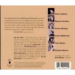 Leonard Bernstein's New York Soundtrack (Various Artists, Leonard Bernstein) - CD Trasero