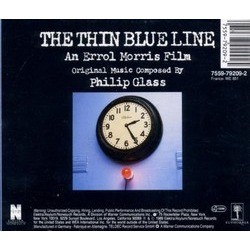 The Thin Blue Line Soundtrack (Philip Glass) - CD Trasero