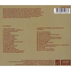 Fellini Masterpieces - Nino Rota Soundtrack (Nino Rota) - CD Trasero