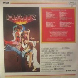 Hair Soundtrack (Original Cast, Galt MacDermot, James Rado, Gerome Ragni) - CD Trasero