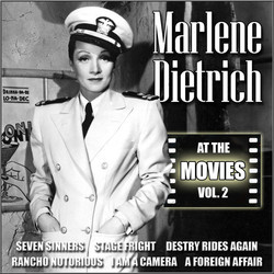 At the Movies, Vol. 2 - Marlene Dietrich Soundtrack (Various Artists, Marlene Dietrich) - Cartula