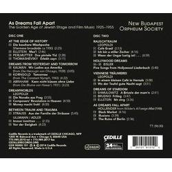 As Dreams Fall Apart Soundtrack (Various Artists) - CD Trasero