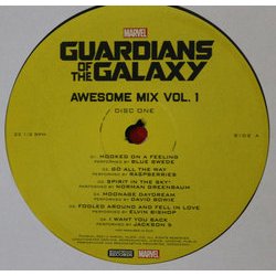 Guardians of the Galaxy Soundtrack (Various Artists, Tyler Bates) - CD Trasero
