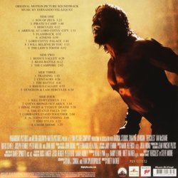 Hercules Soundtrack (Fernando Velzquez) - CD Trasero