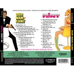 Our Man Flint / In Like Flint Soundtrack (Jerry Goldsmith) - CD Trasero