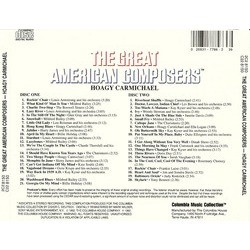 The Great American Composers: Hoagy Carmichael Soundtrack (Various Artists, Hoagy Carmichael) - CD Trasero