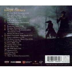 Pakt der Wlfe Soundtrack (Joseph LoDuca) - CD Trasero