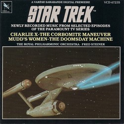 Star Trek Soundtrack (Alexander Courage, Sol Kaplan, Fred Steiner) - Cartula