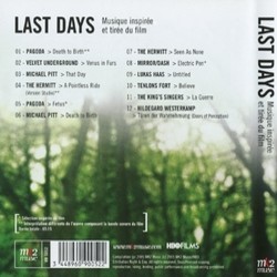 Last Days Soundtrack (Various Artists) - CD Trasero