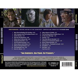 Robo Warriors Soundtrack (Richard Band) - CD Trasero