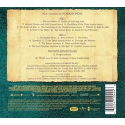 The Hobbit: The Battle of the Five Armies Soundtrack (Howard Shore) - CD Trasero