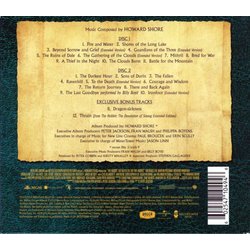 The Hobbit: The Battle of the Five Armies Soundtrack (Howard Shore) - CD Trasero