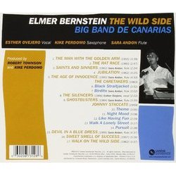 The Wild Side Soundtrack (Various Artists, Elmer Bernstein) - CD Trasero