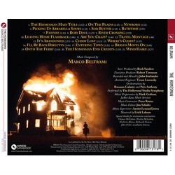 The Homesman Soundtrack (Marco Beltrami) - CD Trasero