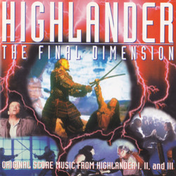 Highlander: The Final Dimension Soundtrack (Stewart Copeland, Michael Kamen, J. Peter Robinson) - Cartula