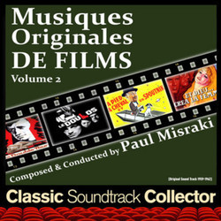 Musiques Originales de Films Volume 2 1959-1962 Soundtrack (Paul Misraki) - Cartula