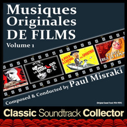 Musiques Originales De Films Volume 1 1954-1959 Soundtrack (Paul Misraki) - Cartula