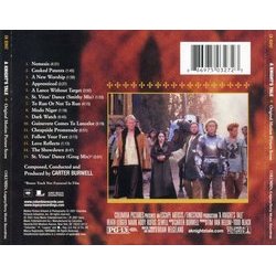 A Knight's Tale Soundtrack (Carter Burwell) - CD Trasero