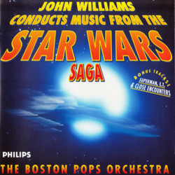 John Williams Conducts Music From Star Wars Saga Soundtrack (John Williams) - Cartula