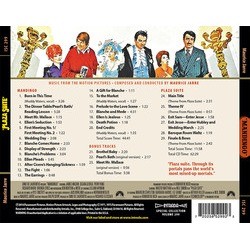 Mandingo / Plaza Suite Soundtrack (Maurice Jarre) - CD Trasero