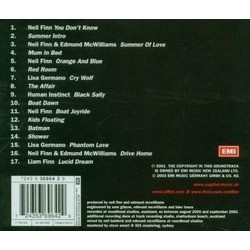 Rain Soundtrack (Various Artists) - CD Trasero