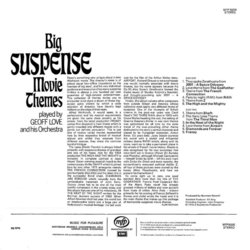 Big Suspense Movie Themes Soundtrack (Various Artists, Geoff Love) - CD Trasero