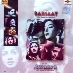 Barsaat and Awaara Soundtrack (Shailendra , Shankar Jaikishan, Hasrat Jaipuri, Jalal Malihabadi, Ramesh Shastri) - Cartula
