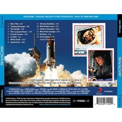 SpaceCamp Soundtrack (John Williams) - CD Trasero