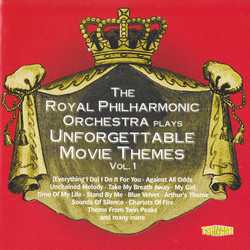 The Royal Philharmonic Orchestra Plays Unforgettable Movie Themes Vol. 1 Soundtrack (Various Artists) - Cartula