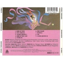 Tunhuang Soundtrack (Kitaro ) - CD Trasero