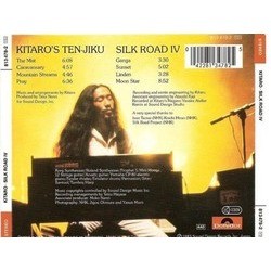 Silk Road IV - Ten-Jiku Soundtrack (Kitaro ) - CD Trasero