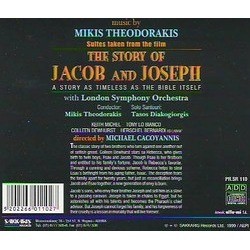 The Story of Jacob and Joseph Soundtrack (Mikis Theodorakis) - CD Trasero