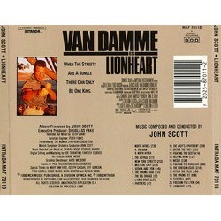 Lionheart Soundtrack (John Scott) - CD Trasero
