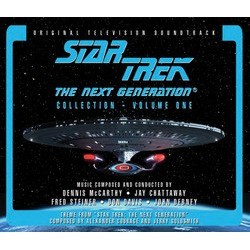 Star Trek: The Next Generation - Volume One Soundtrack (Jay Chattaway, Don Davis, John Debney, Dennis McCarthy, Fred Steiner) - Cartula
