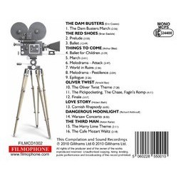Classic British Film Music: Volume 1 Soundtrack (Richard Addinsell, Hubert Bath, Arnold Bax, Arthur Bliss, Eric Coates, Brian Easdale, Anton Karas) - CD Trasero
