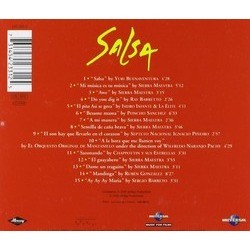 Salsa Soundtrack (Yuri Buenaventura, Sierra Maestra, Jean-Marie Snia) - CD Trasero