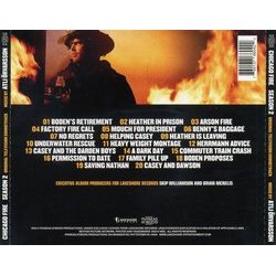 Chicago Fire Season 2 Soundtrack (Atli rvarsson) - CD Trasero