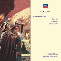 Ben-Hur, Julius Ceasar, Quo Vadis Soundtrack (Mikls Rzsa) - Cartula